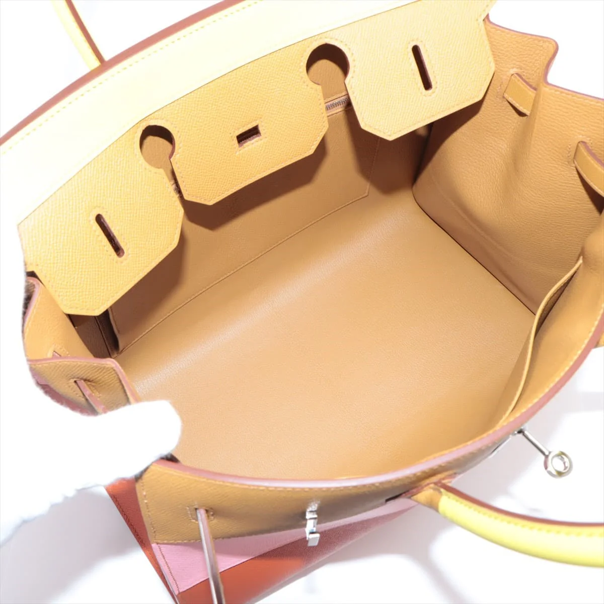 バーキン レインボー メイン収納部写真