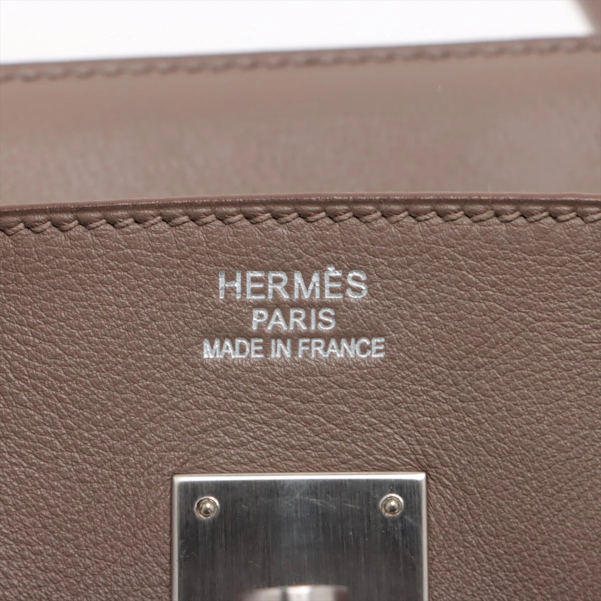 バーキン カザック 刻印(スタンプ、型押し)写真